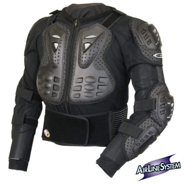 サイズ交換可能 ラフアンドロード RR10060 フルボディーガード 上半身(胸・肩・肘・背中)プロ...