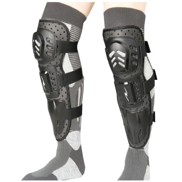 ラフアンドロード RR10067 ニーシンガードPRO (膝・脛用) 左右セット バイク ひざ・すね...