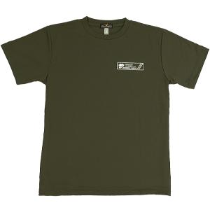 サイズ交換可能 ラフアンドロード RR1006 ラフ パームツリー ドライTシャツ (アーミーグリーン) バイク 吸汗・速乾 ROUGH＆ROAD ラフ＆ロード
