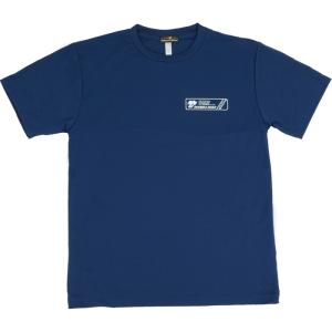 サイズ交換可能 ラフアンドロード RR1006 ラフ パームツリー ドライTシャツ (インディゴ) バイク 吸汗・速乾 ROUGH＆ROAD ラフ＆ロード