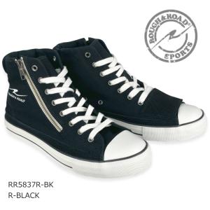 ラフアンドロード RR5837R-BK ラフライディングスニーカー (R.ブラック) バイク カジュアル ライディングシューズ ROUGH＆ROAD ラフ＆ロード