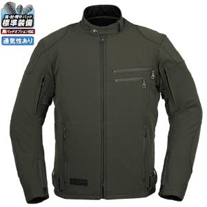 処分特価 ラフアンドロード RR7250 エアスルーソフトシェルストレッチライディングZIPジャケット(ダークオリーブ) ライディング ROUGH＆ROAD ラフ＆ロード