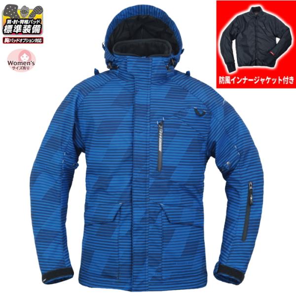 処分特価 ラフアンドロード RR7696 WSラフソフトシェルフィールドパーカー (スラント-ブルー...