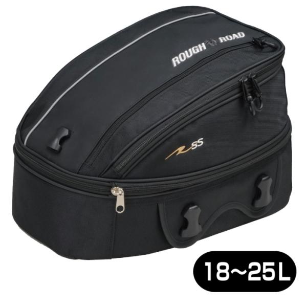 ラフアンドロード RR9039BK クルージングシートバッグ25BF (ブラック) (25リットル)...