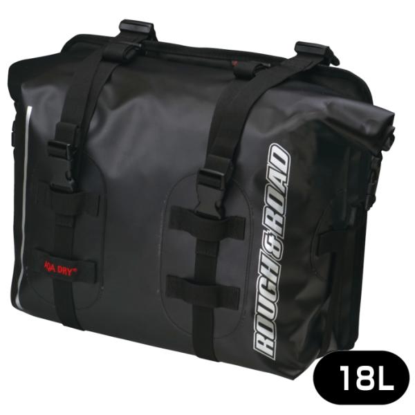 ラフアンドロード RR9307 AQA DRY ソロサイドバッグ (18リットル) バイク 防水バッ...