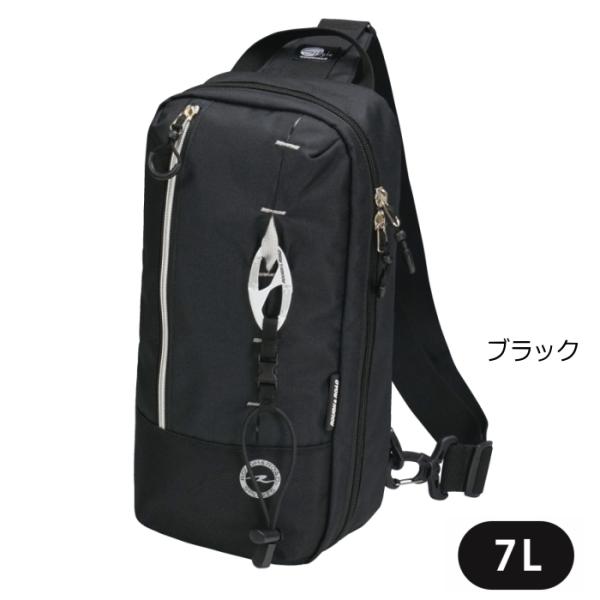 ラフアンドロード RR9409 Ｓ-ワンショルダー (ブラック) (7リットル) バイク ボディバッ...
