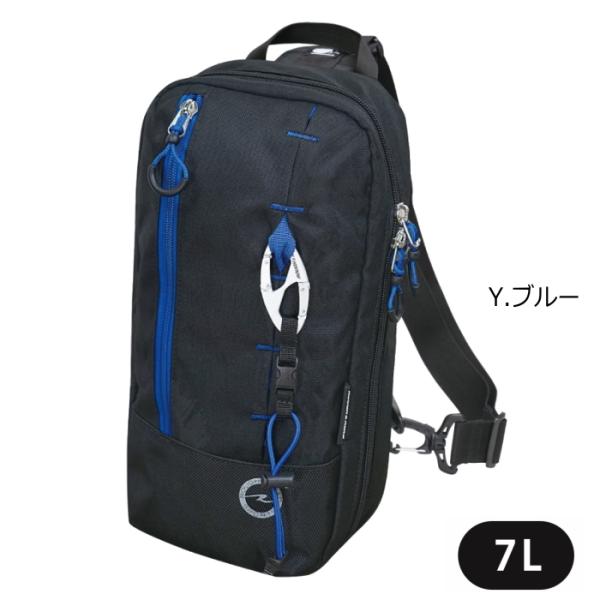 処分特価 ラフアンドロード RR9409 Ｓ-ワンショルダー (Y.ブルー) (7リットル) バイク...