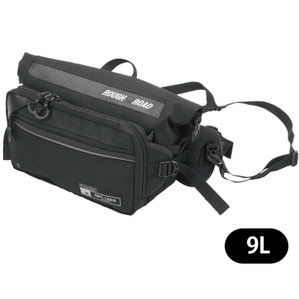 処分特価 ラフアンドロード RR9510 AQA DRY ヒップバッグ (9リットル) バイク 防水...