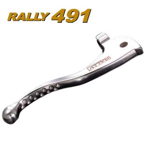 RALLY RY49141 ラリー RALLY491ノンスリップショートレバーセット(左右) K-1 (KAWASAKI:KDX250SR 他) カワサキ クラッチ ブレーキ ROUGH＆ROAD ラフ＆ロード