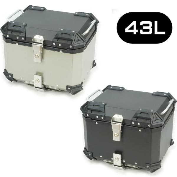 RALLY RY89003 ラリー RALLY890 アルミトップケース43 (43リットル) バイ...