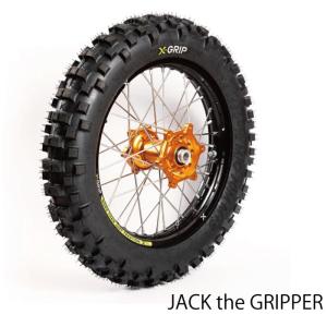 X-GRIP XG-2323 JACK the GRIPPER ジャック ザ グリッパー 18インチタイヤ (120/90-18 M/C 65M TT M+S SOFT | F.I.M) バイク オフロードタイヤ エンデューロ