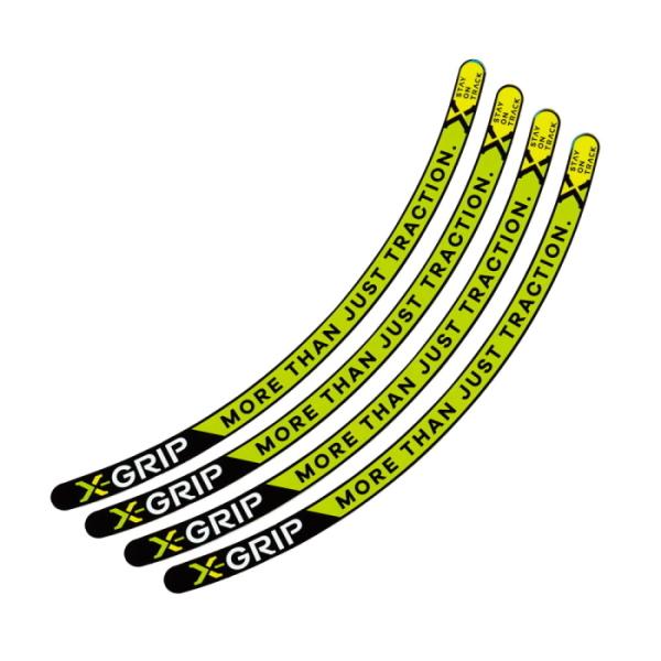 X-GRIP XG-2348 エックスグリップ リムステッカー バイク ホイールステッカー オフロー...