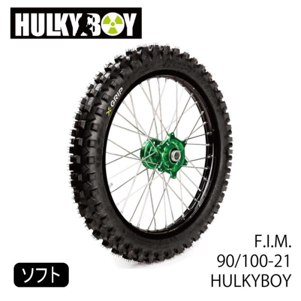 X-GRIP XG-2534 エックスグリップ F.I.M.タイヤ HULKYBOY ソフト (90...
