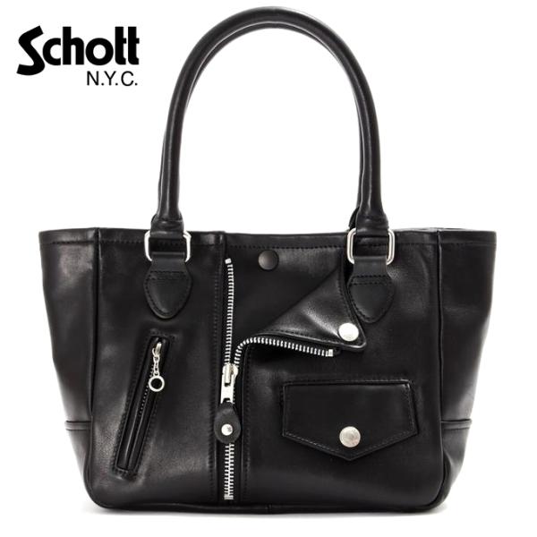 Schott NYC ショット 782-4976010 ミニ ライダース トートバッグ カバン 鞄 ...