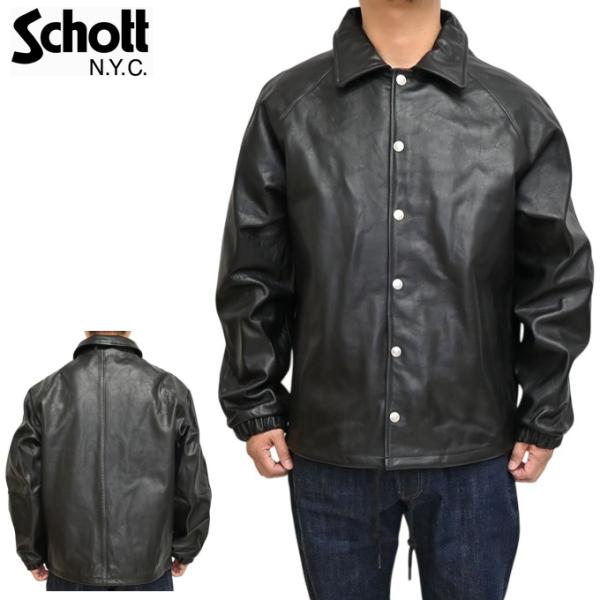Schott NYC ショット 782-5950054 レザー コーチジャケット レザージャケット ...
