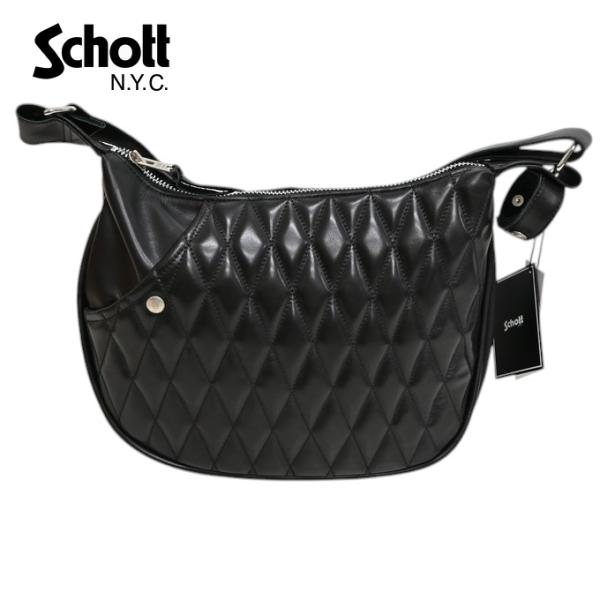 Schott NYC ショット 782-5976009 パデッド バナナバッグ カバン 鞄 ショルダ...