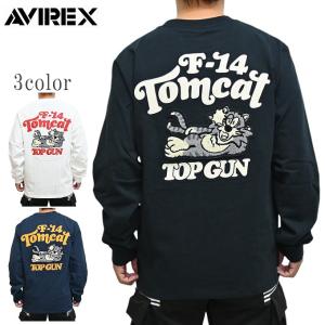 AVIREX（アヴィレックス） 783-5230032 ウォッシュド 長袖Tシャツ