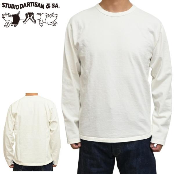 ステュディオ・ダルチザン STUDIO D´ARTISAN 8186 スヴィンゴールド 長袖Ｔシャツ...