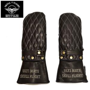 SKULL FLIGHT スカルフライト アルティメットボーングローブ ブラック