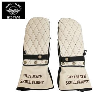 SKULL FLIGHT スカルフライト アルティメットボーングローブ ブラック
