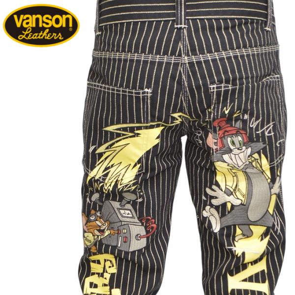 バンソン VANSON TOM and JERRY TJV-2314 デニムパンツ ジーンズ ウォバ...
