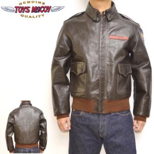 TOYs McCOY / A-2/R.MORRISON/プリント入り/40/レザー/BRW/301415 TOYs McCOY◇A-2/R.MORRISON/プリント入り/40/レザー/BRW/301415