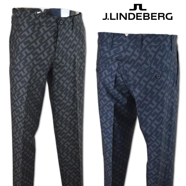 J.リンドバーグ パンツ メンズ ゴルフ ゴルフウェア J.LINDEBERG 秋冬用 黒 紺 W8...