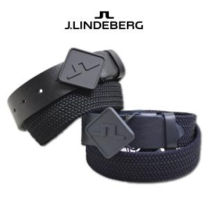 【J.LINDEBERG/GOLF】ブリッジバックルベルト J.LINDEBERG GOLF JLブリッジバックルBERRY BRAIDED BELT BLACK