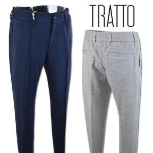 新品⭐️TRATTO トラット⭐️ライトグレー パンツ TRATTO（トラット） パンツ メンズ 春夏用 ライトグレー 紺 W79 W82
