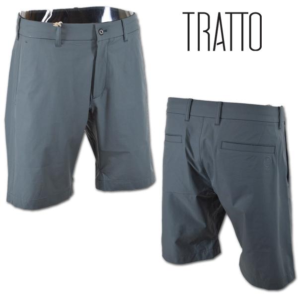 トラット ショートパンツ メンズ 春夏用 グレー W79 W82 W85 317231440-18