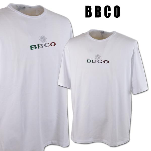 BBCO ビビコ 半袖Tシャツ メンズ 春夏用 白 M L LL 62-2599-01-01