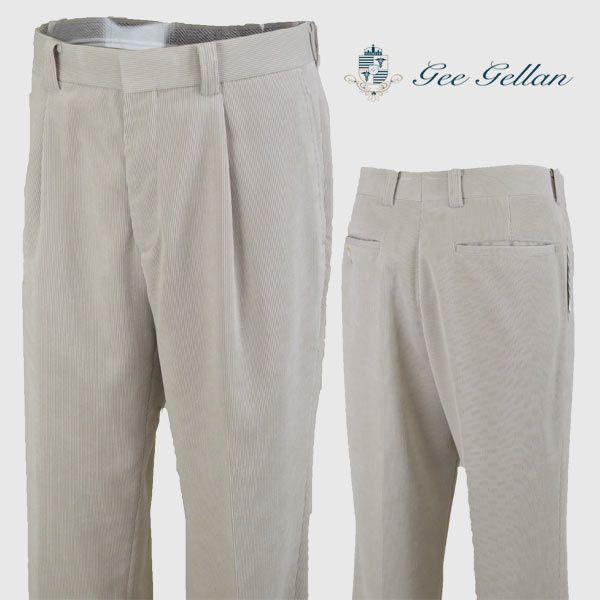 ゲラン メンズ GELLAN ワンタックパンツ (W85,W88,W91,W95)　7110-410...