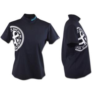 アンパスィ 半袖ハイネックシャツ ゴルフウェア...の詳細画像2