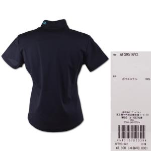 アンパスィ 半袖ハイネックシャツ ゴルフウェア...の詳細画像5