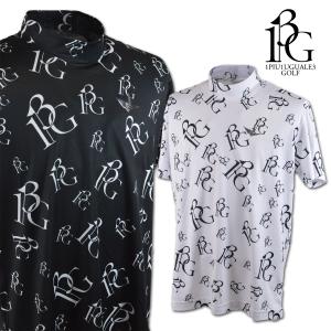 1PIU1UGUALE3 GOLF 半袖モックネックTシャツ ブラウン系 3