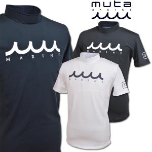 muta 半袖ラッシュガード メンズ 春夏用 白 黒 紺 M L LL ムータ マリン marine mmtk439009
