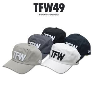 TFW49 キャップ TFW CAP T132220011 BLACK WHITE : DEPARTMENTSTORES
