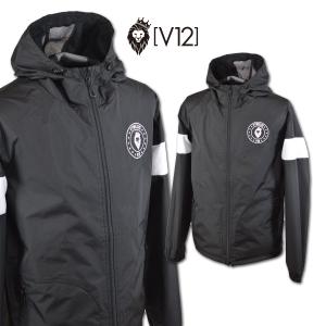 V12 パーカー メンズ SLEEVE LINE JKT (L)(LL) ヴィトゥエルヴ ゴルフ v122220jk09｜roundover