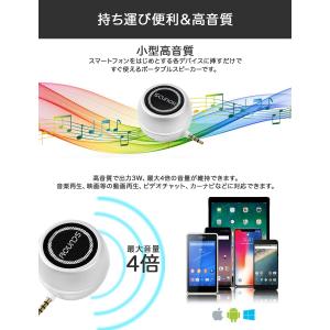 ROUNDS ポータブルスピーカー ミニ スマ...の詳細画像1