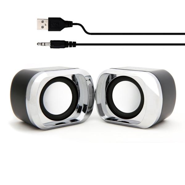 ROUNDS PCスピーカー USB電源 日本人による企画・対応 小型 コンパクト ミニ 軽量 持ち...