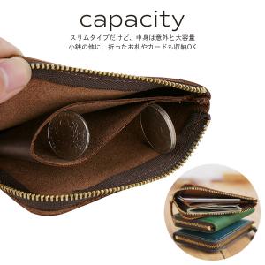 コインケース ミニ財布 本革 メンズ 小銭入れ...の詳細画像1