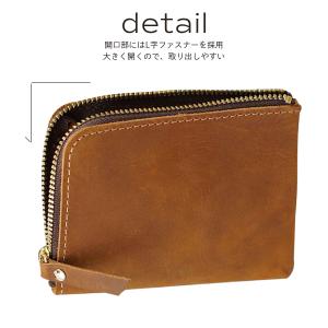 コインケース ミニ財布 本革 メンズ 小銭入れ...の詳細画像2