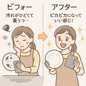 メッシュクロス キッチンクロス 食器洗い 金属...の詳細画像1