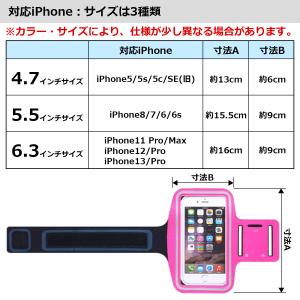 スマホホルダー アームバンド ランニング スマ...の詳細画像5