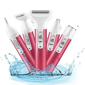 5in1 シェーバー vio 顔 全身 電動シェーバー 多機能シェーバー ボディシェーバー 防水 充電式 つるつる 鼻毛カッター 眉 コードレス レディース メンズ 脱毛