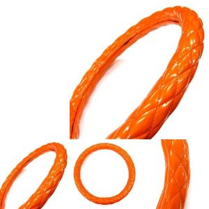 オーロラキルトハンドルカバー オレンジ|トラック用品