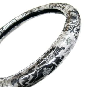 極太ハンドルカバー王朝 黒 トラック用品 カー用品 トラック