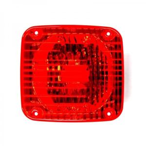 3202036 トラック用品 ミラーテールレンズ輝鏡 レッド