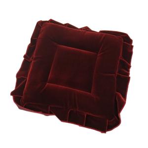 貨物堂サロンモケットクッション サロンレッド|トラック用品