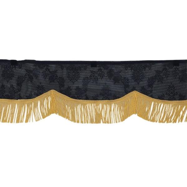 フロントカーテン 波型 TRエンペラーレース L 2.2m 棒フレンジ ゴールド トラック用品 TU...